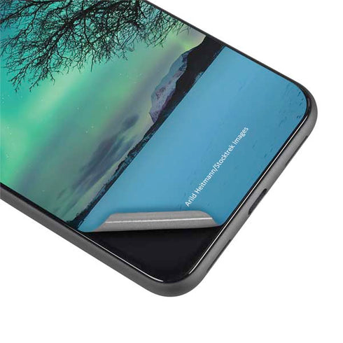 StockTrek Aurora Borealis over a lake in Norway Google Pixel 4 XL Skin